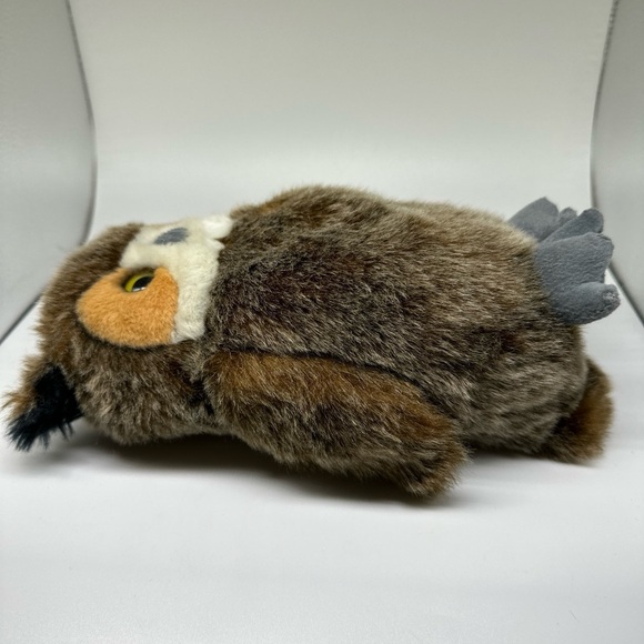 Gund Hibou‎ Owl Gundimals 6" Soft Toy Plush Beanie Comforter - Picture 7 of 8